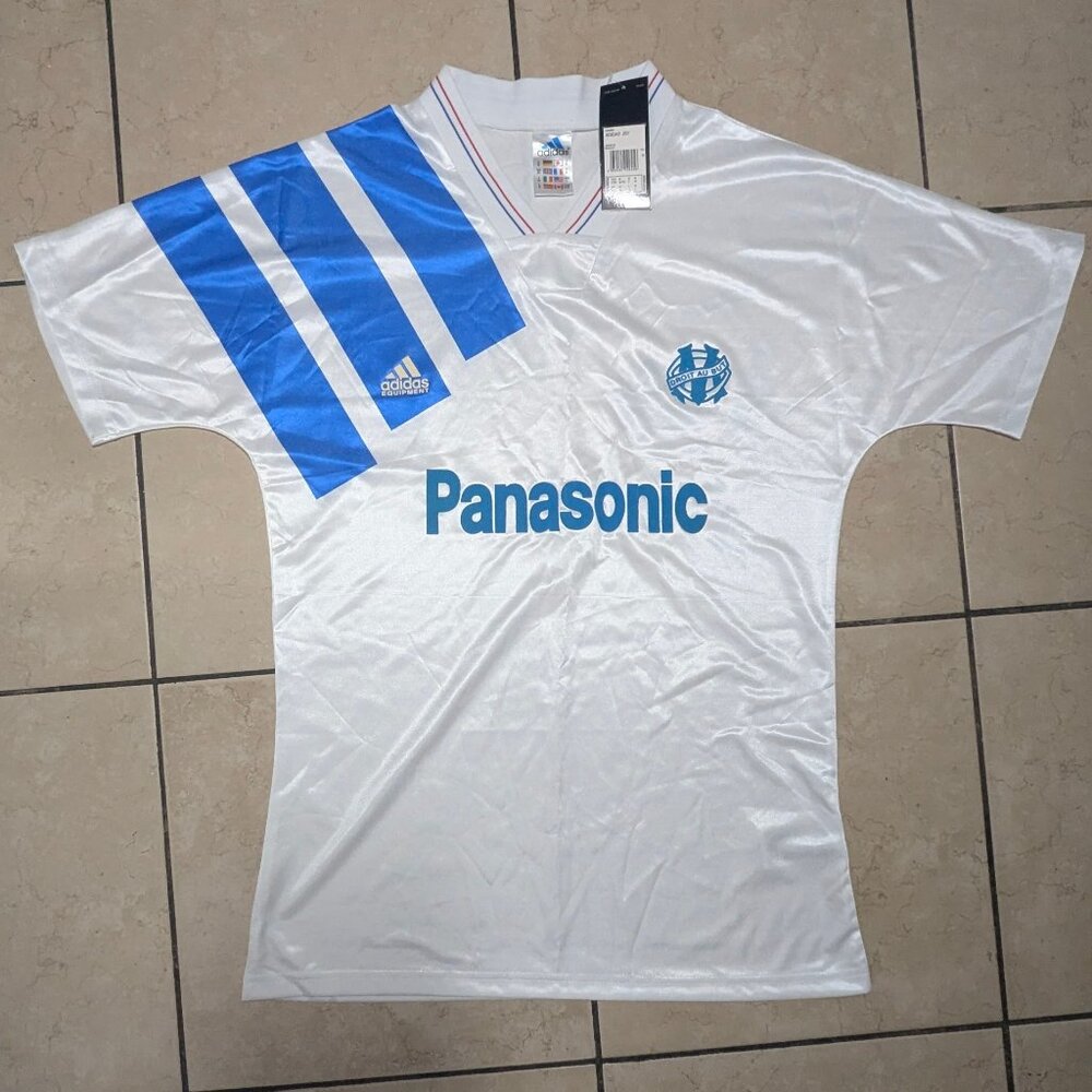 Adidas Equipment 1992 Olympic Marseille RETRO (Not Original) Jersey Large